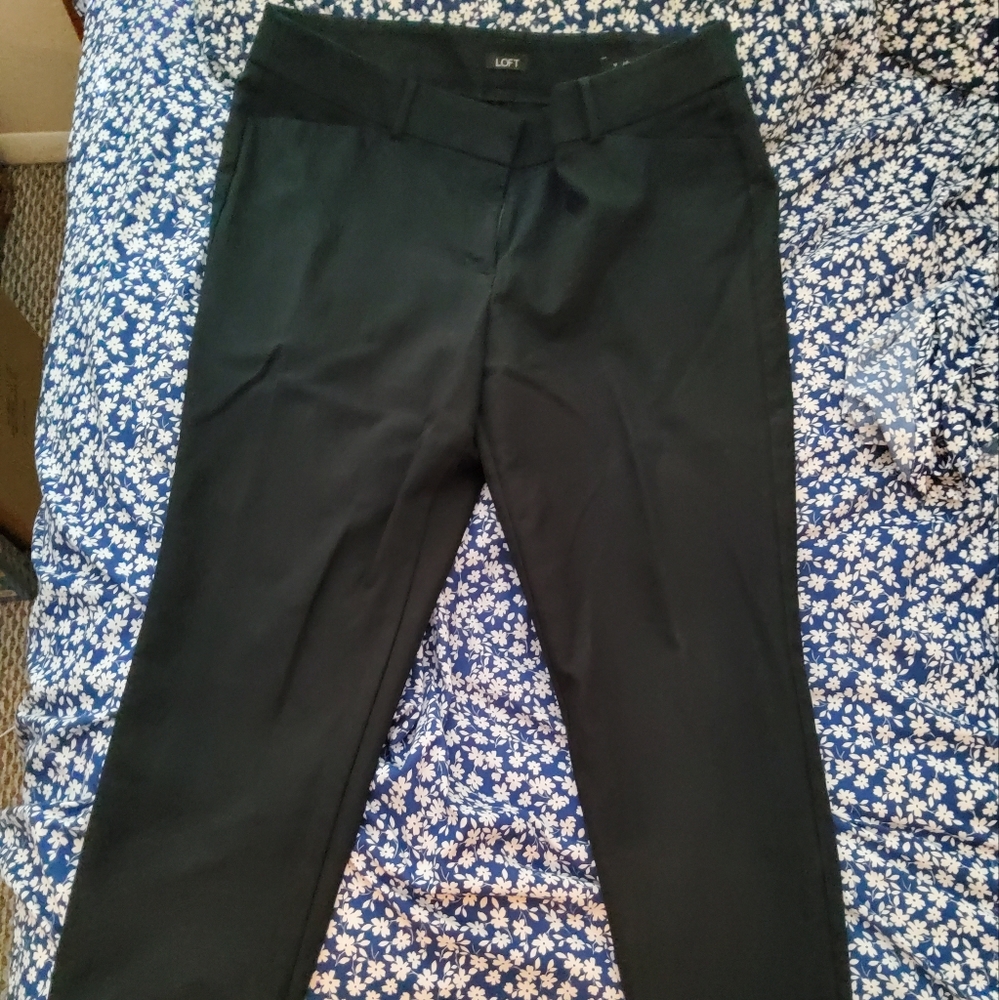 LOFT Julie Skinny Dress Pants